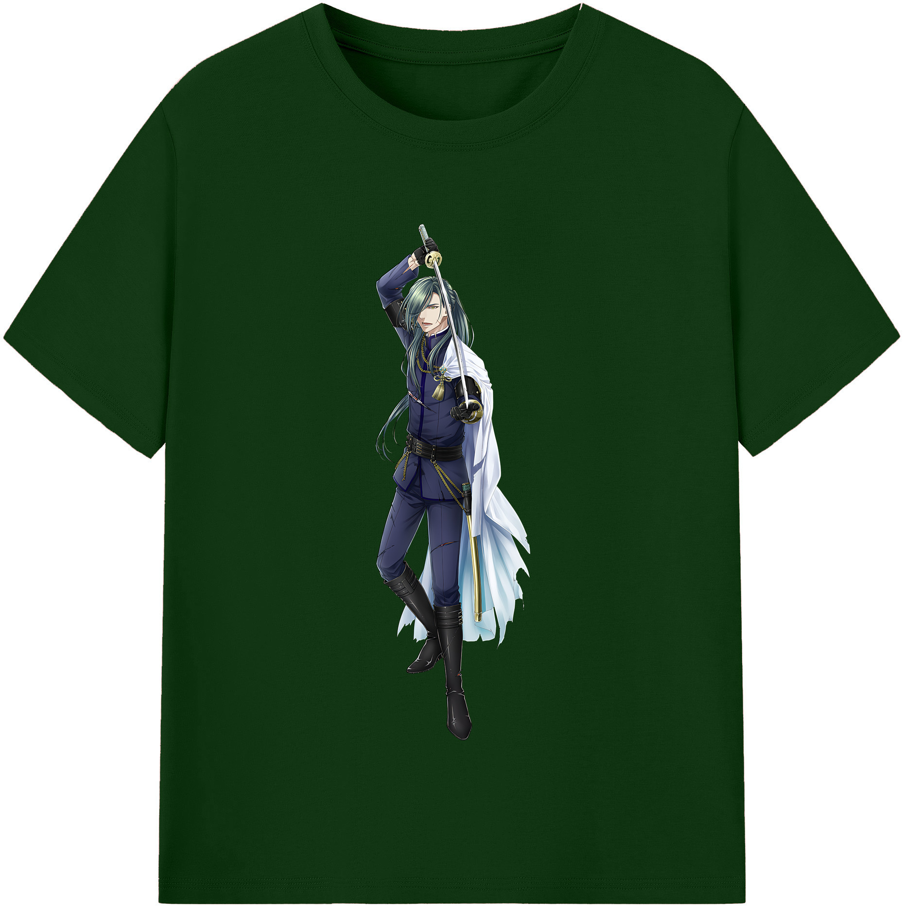 （画像用） 刀剣乱舞 Touken Ranbu 綿100％半袖Tシャツ（フロントプリント）